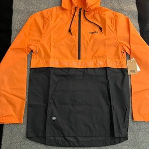 VANS x SPACE VOYAGER Orange Anorak NASA Collab Jacket NWT